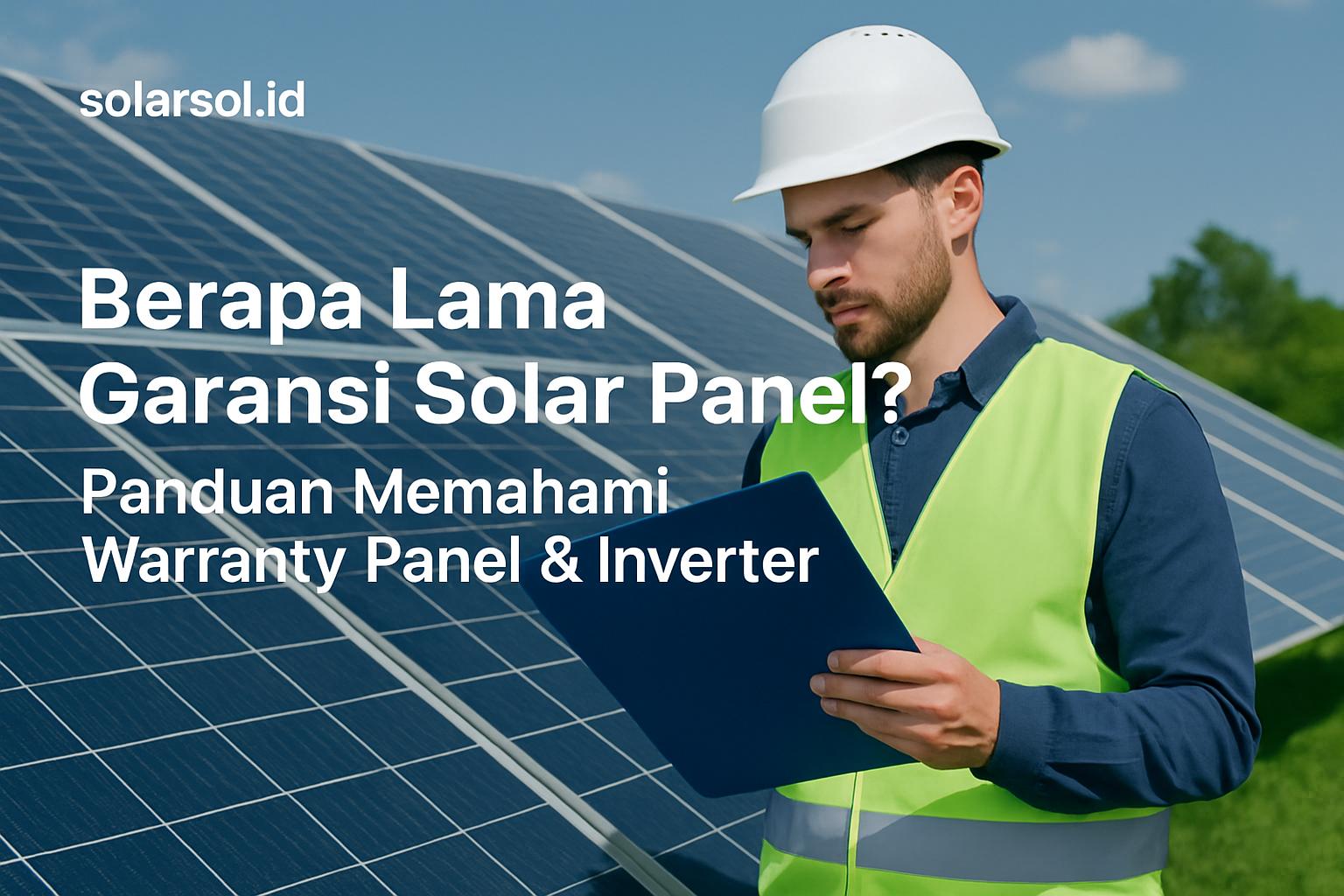 Berapa Lama Garansi Solar Panel? Panduan Memahami Warranty Panel & Inverter