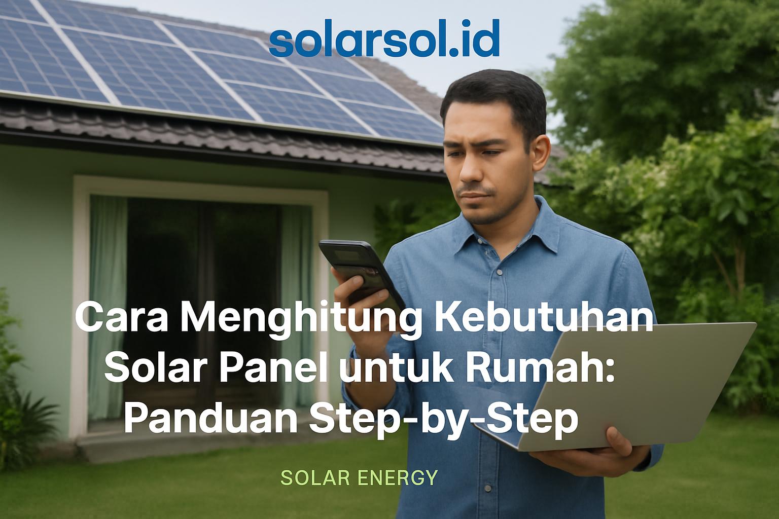 Cara Menghitung Kebutuhan Solar Panel untuk Rumah: Panduan Step-by-Step