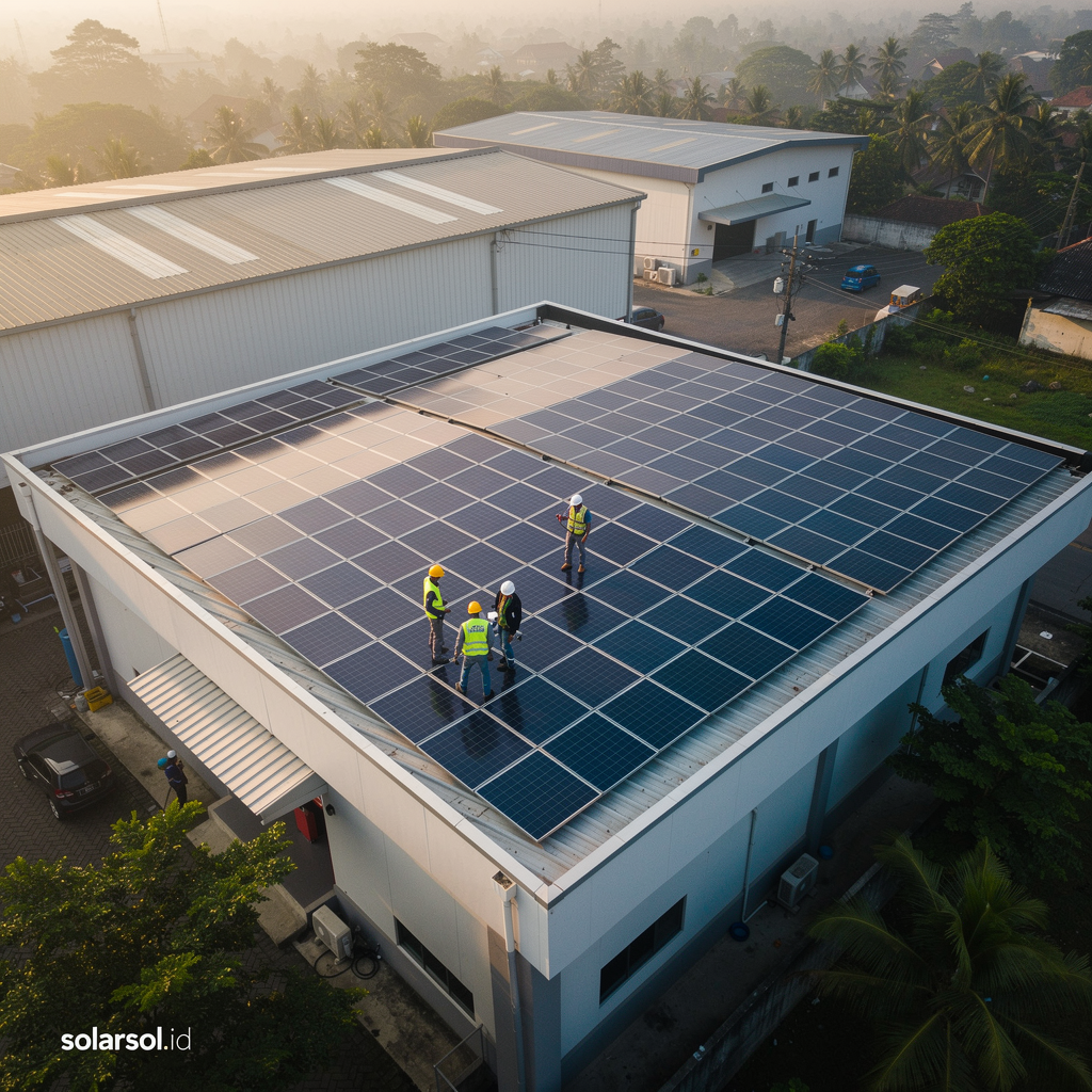EPC PLTS Atap Industri: Biaya, PPA, dan ROI 2026 — Playbook untuk Owner & Facility Manager