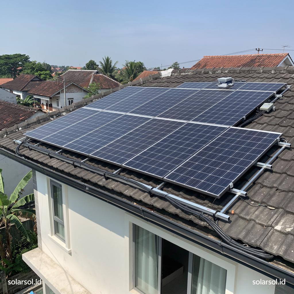 Indonesia Meluncurkan Program Rooftop Solar 1,3 GW: Solusi Energi Terbarukan untuk Rumah dan Bisnis