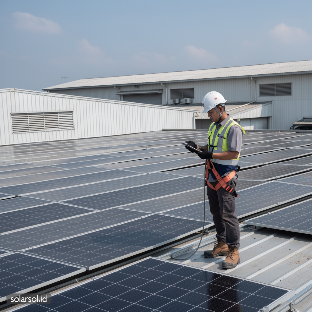 Jasa Pemasangan Panel Surya (PLTS) Rumah & Industri Terpercaya