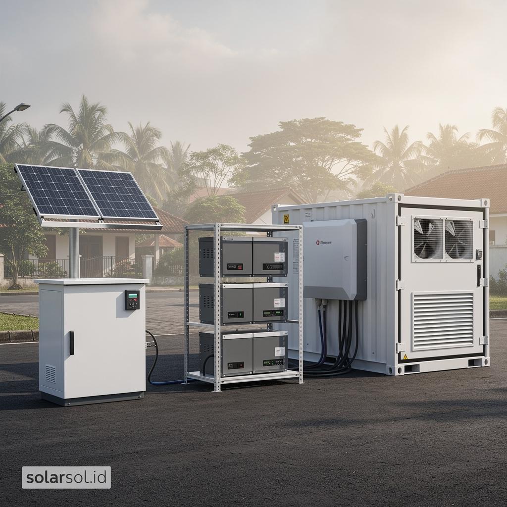 Juara Baterai PLTS di Indonesia: Pilihan Terbaik untuk Solusi Energi Surya Anda