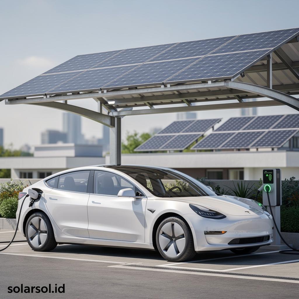 Mengapa Solar + EV adalah Kombinasi Terbaik untuk Energi Hijau Kendaraan Listrik