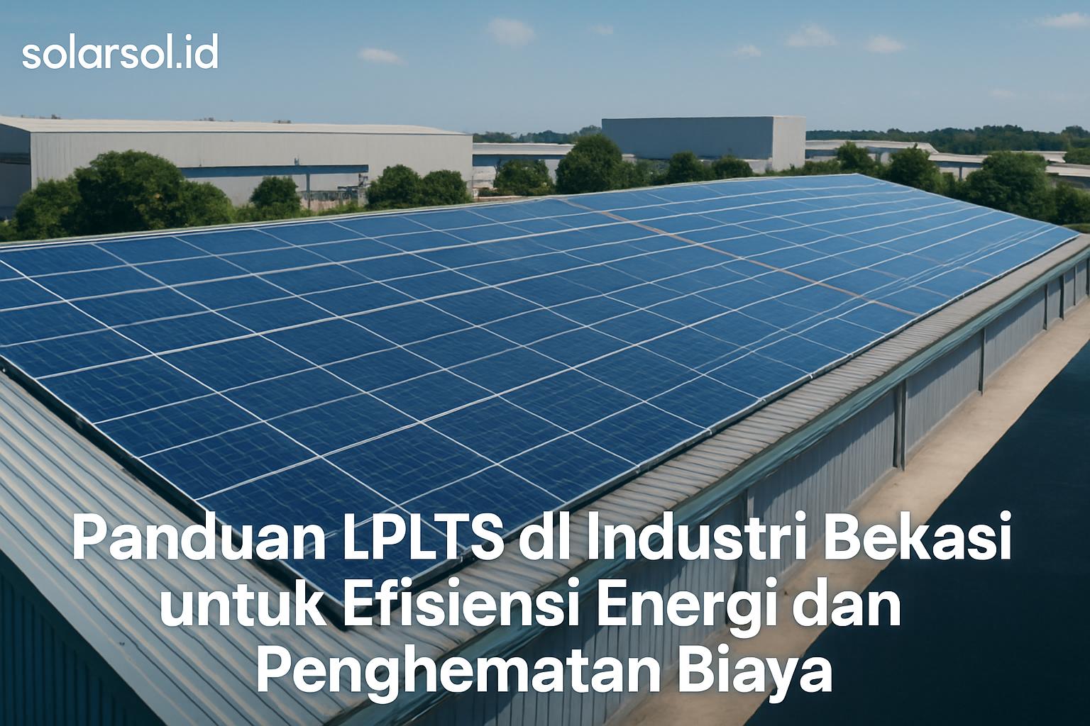 Panduan PLTS di Industri Bekasi untuk Efisiensi Energi dan Penghematan Biaya