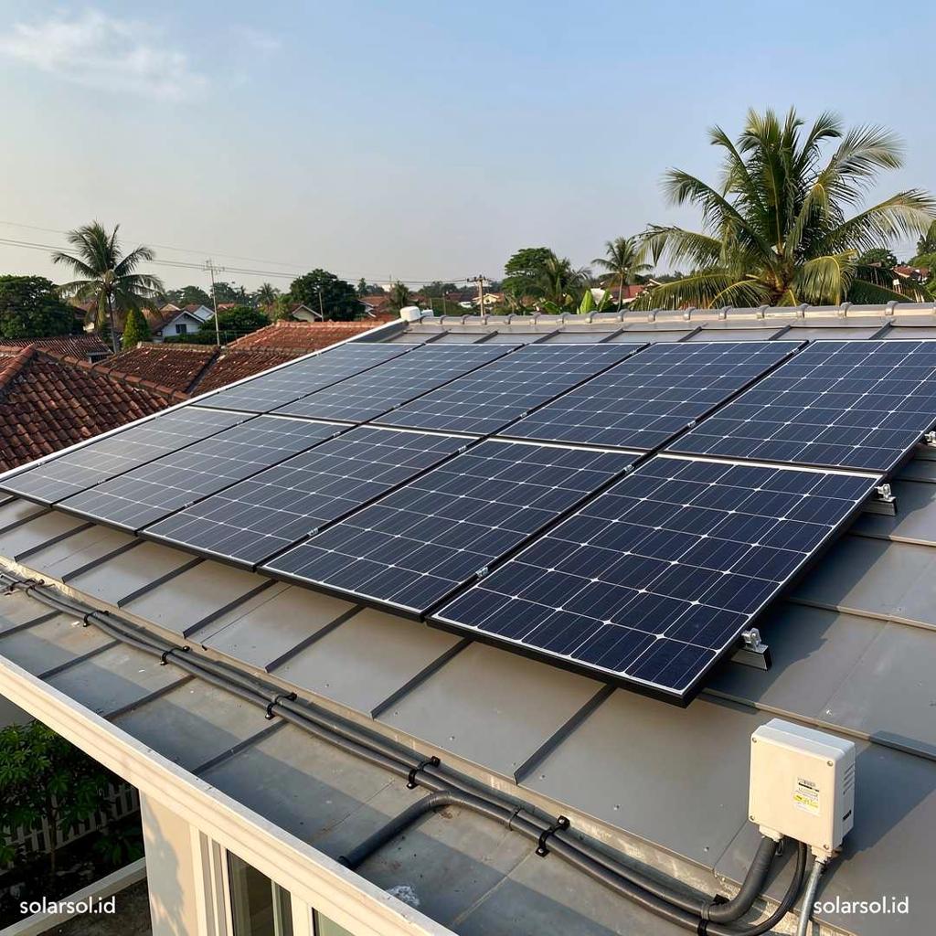 Perbandingan Panel Surya On Grid dan Off Grid: Mana yang Lebih Hemat?