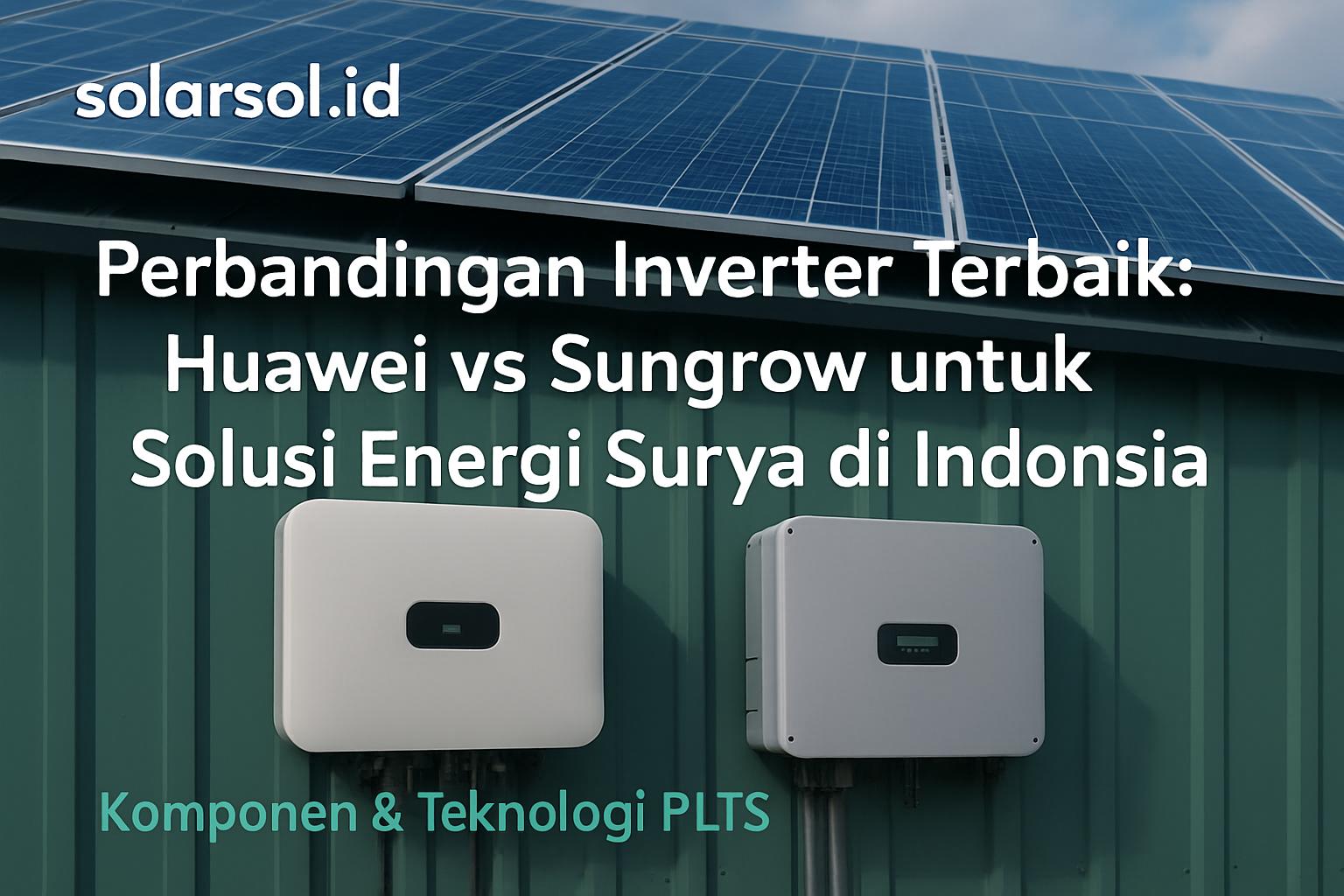 Perbandingan Inverter Terbaik: Huawei vs Sungrow untuk Solusi Energi Surya di Indonesia