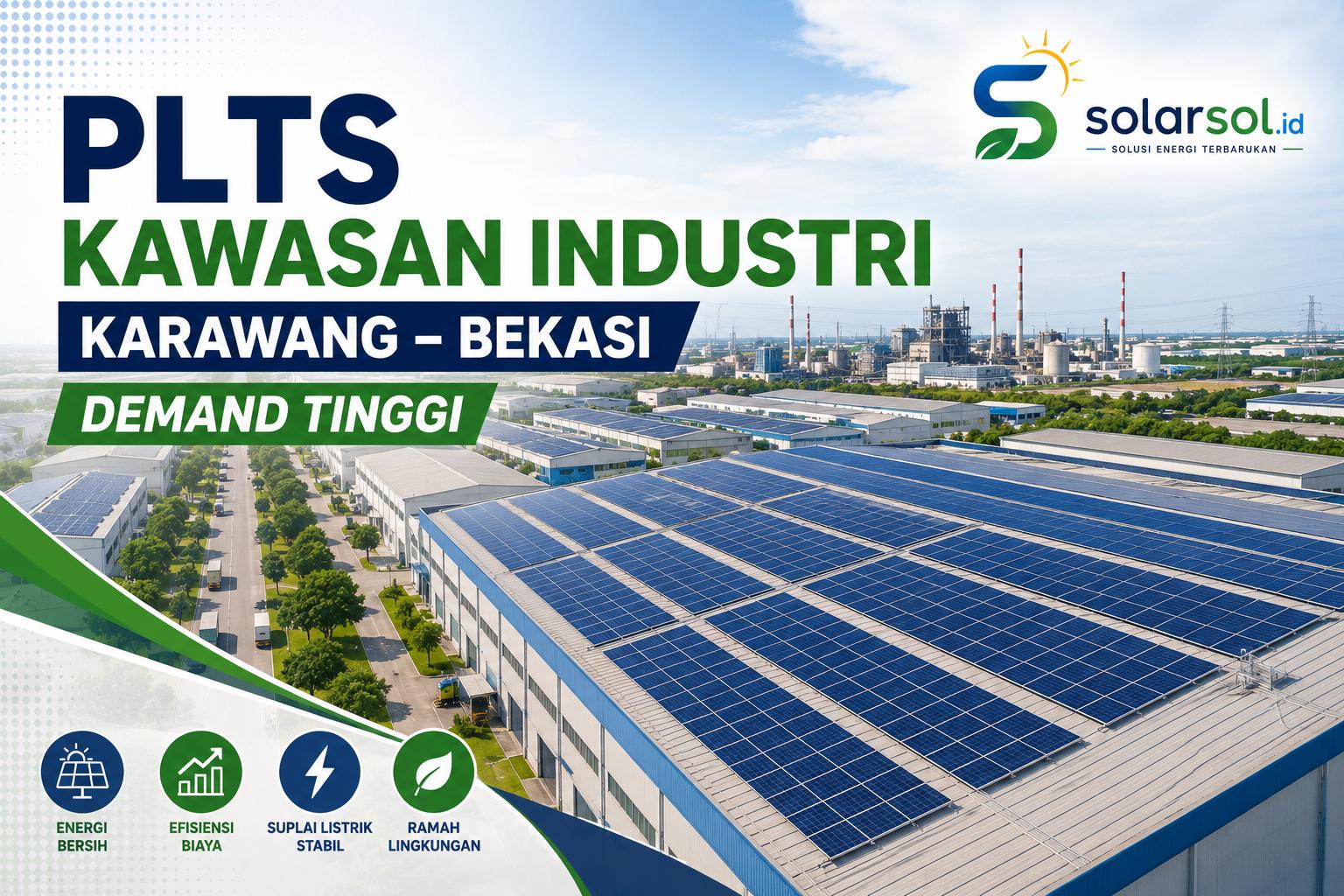PLTS untuk Kawasan Industri Karawang dan Bekasi: Kenapa Demand Semakin Tinggi?