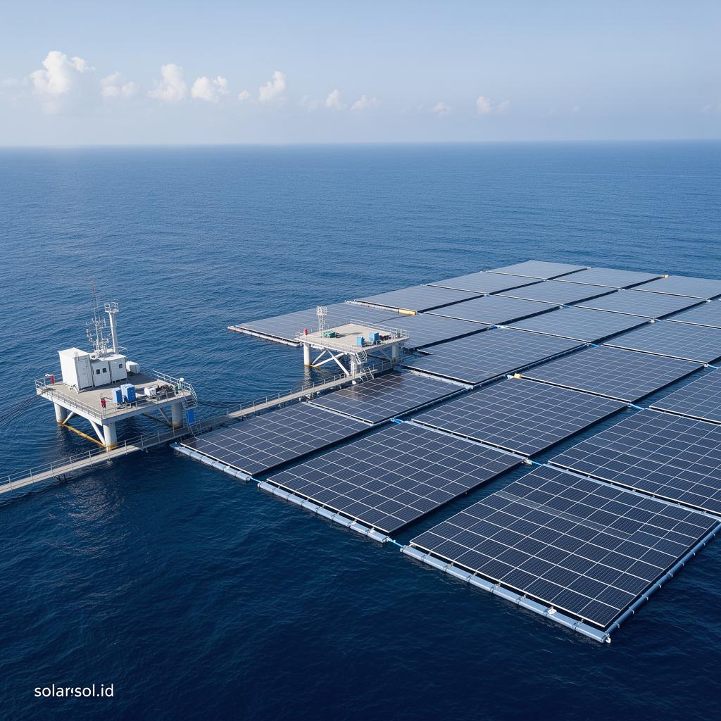 PLTS Offshore dan Floating Solar sebagai Solusi Energi Surya untuk Lahan Terbatas di Indonesia