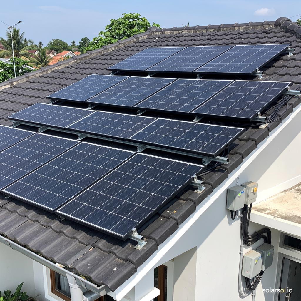 Solar Panel untuk Ruko: Berapa kWp, Berapa Biaya, Balik Modal Kapan?