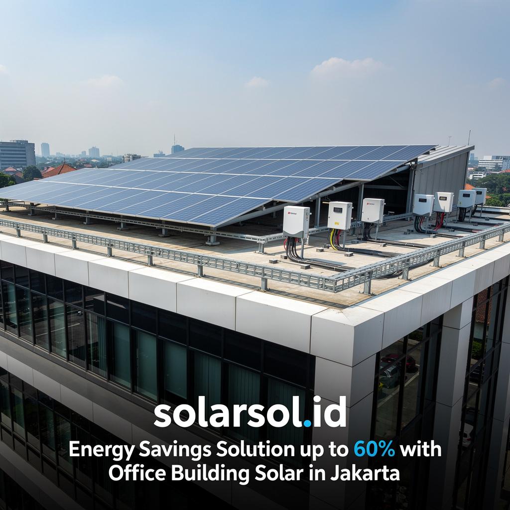 Solusi Hemat Energi hingga 60% dengan Solar Panel untuk Gedung Perkantoran di Jakarta