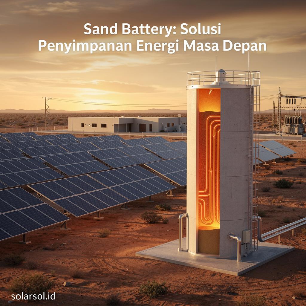Terobosan "Sand Battery" untuk Industri: Solusi Penyimpanan Energi Masa Depan