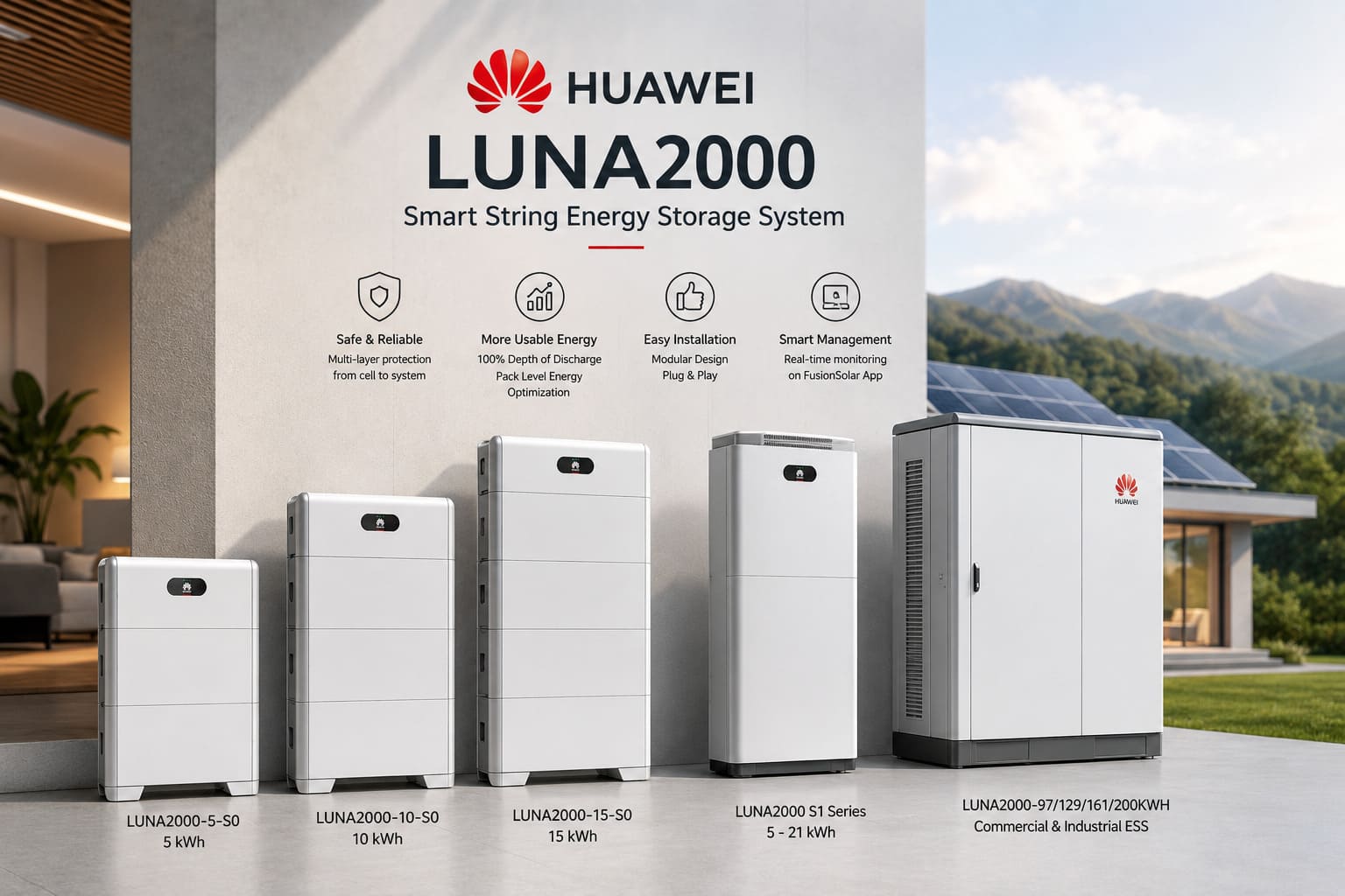 Huawei LUNA2000 Battery Energy Storage System