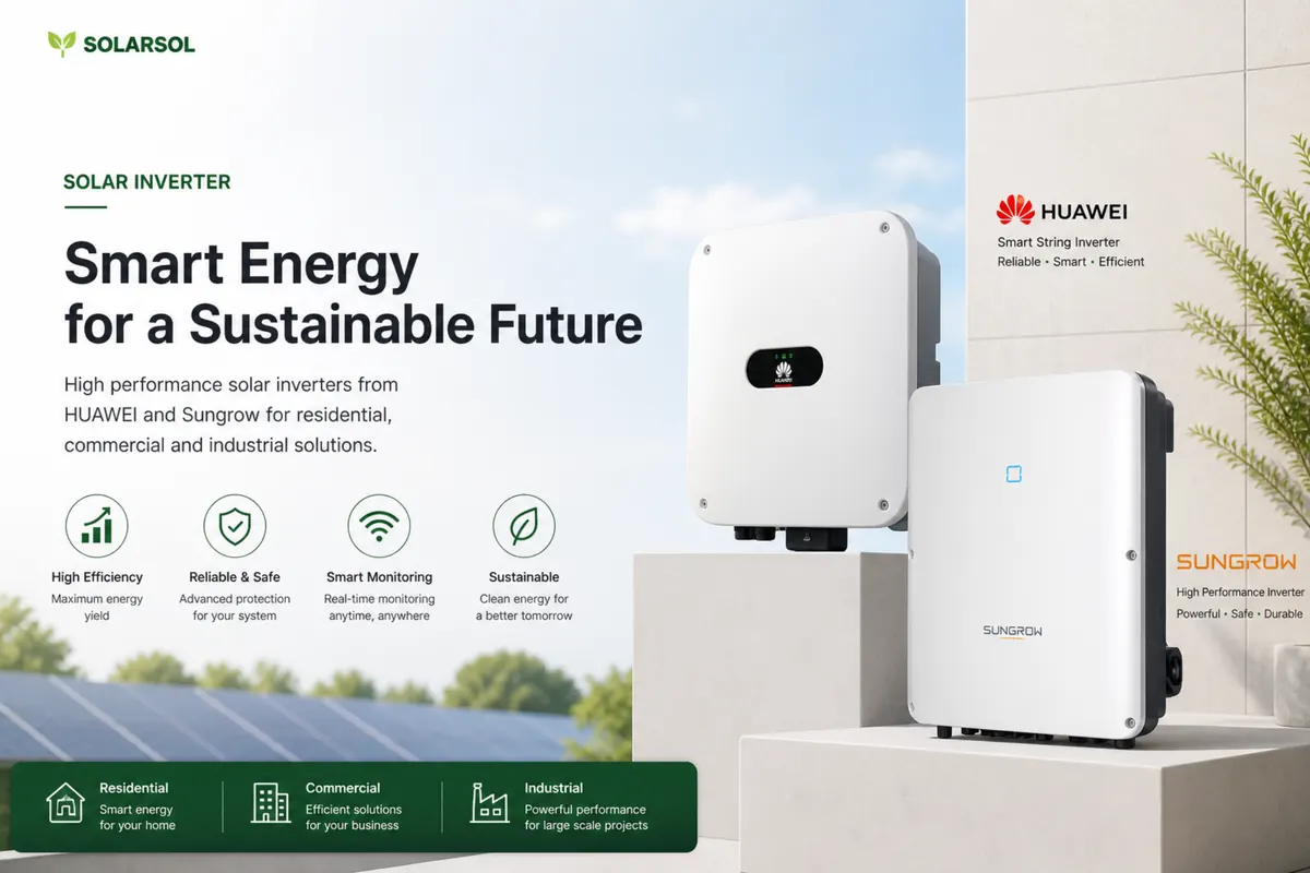Solar Inverter Huawei & Sungrow