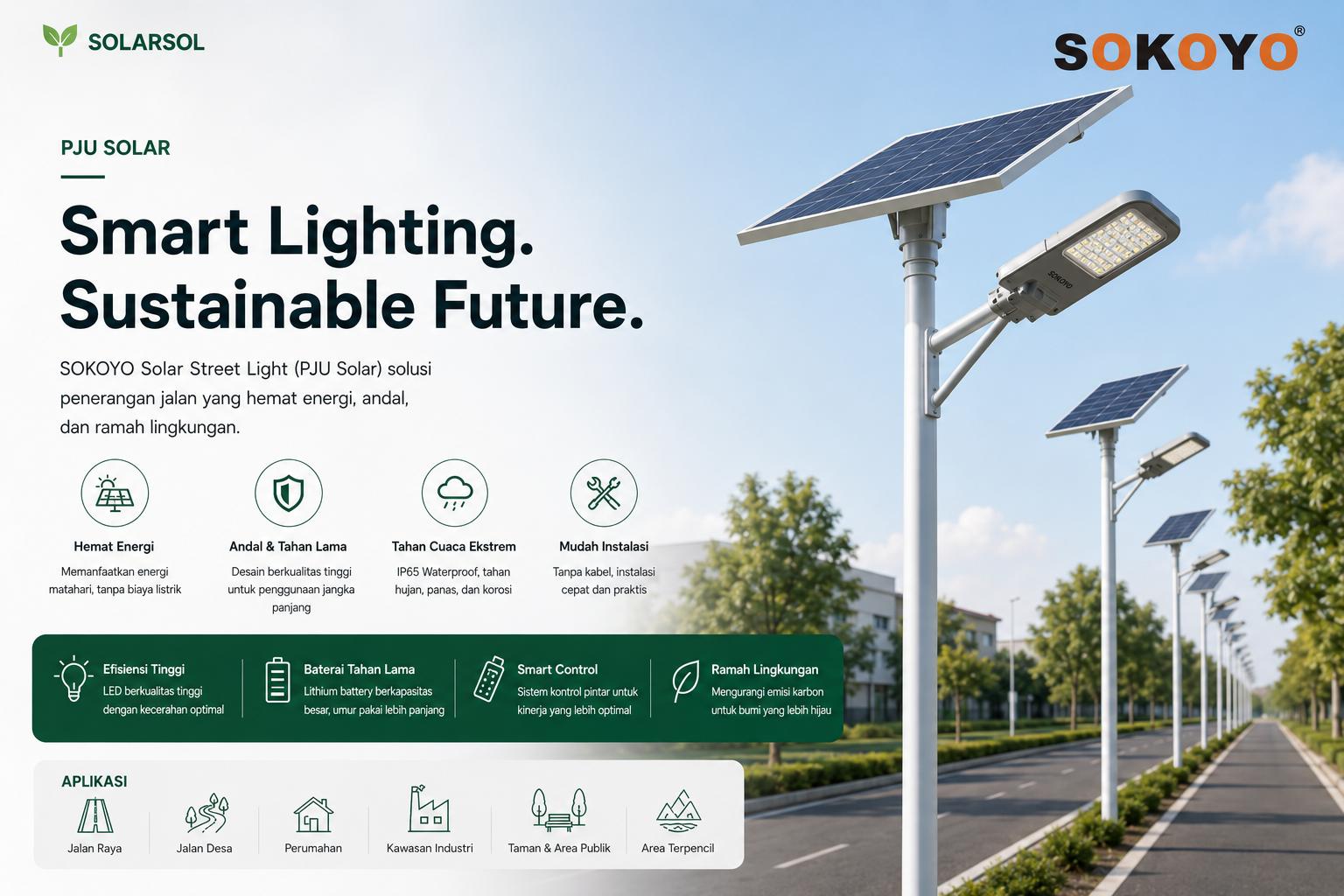 Solar Street Light Soyoko