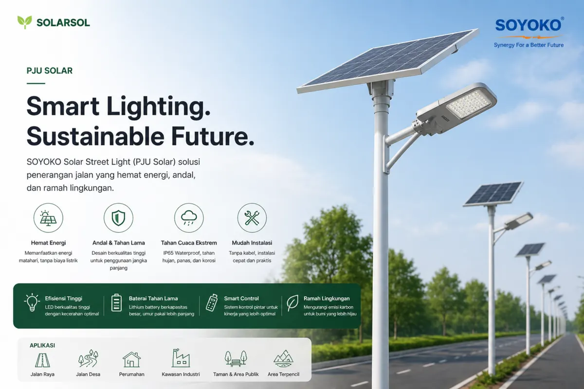 Solar Street Light Soyoko